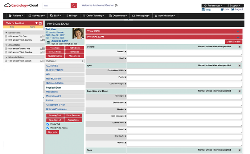 Cardiology_charting_Dashboard